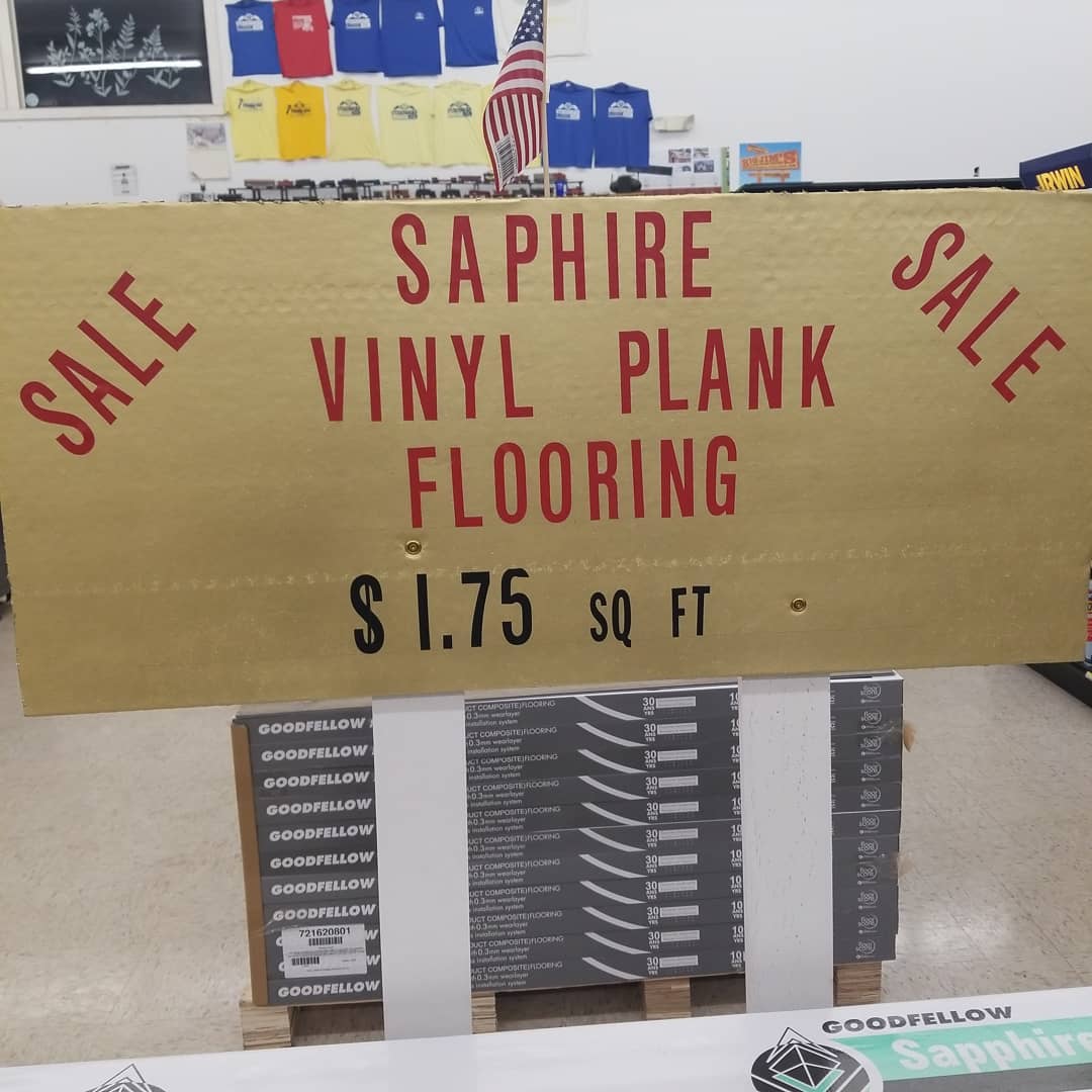 Vinyl plank #flooring 
On sale now
6 colors to choose from
30 year warranty 
Won’t last long at these prices